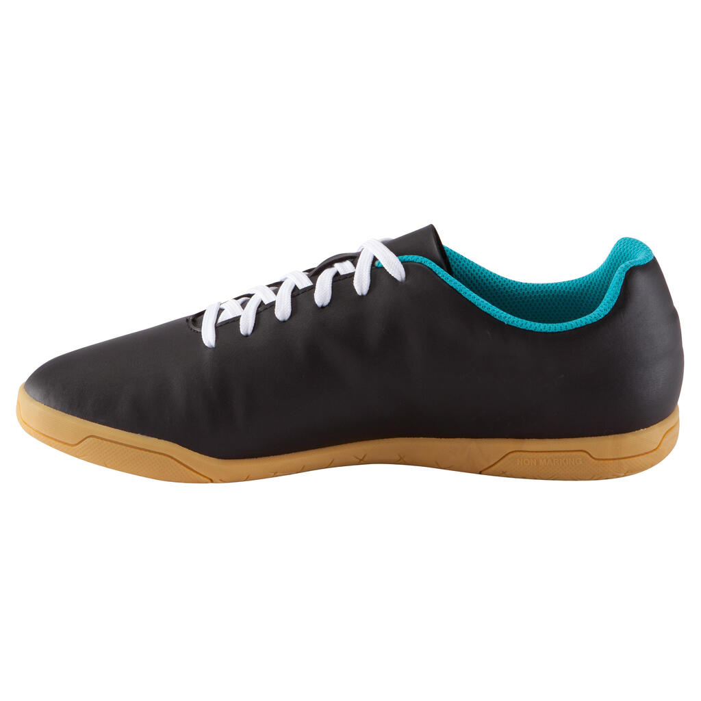 First 100 Sala Adult Futsal Trainers - Black/Blue