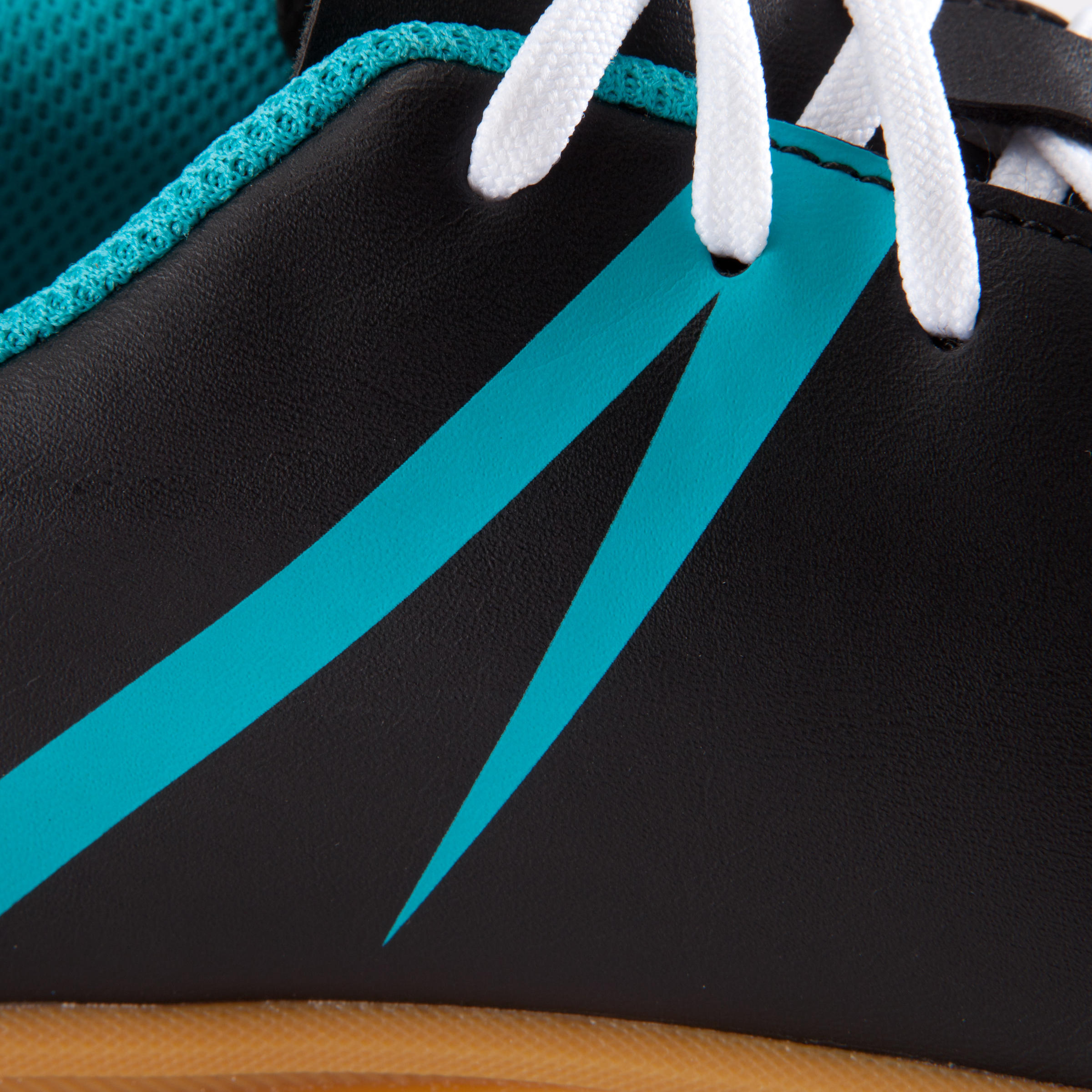First 100 Kids Futsal Trainers - Black 13/14