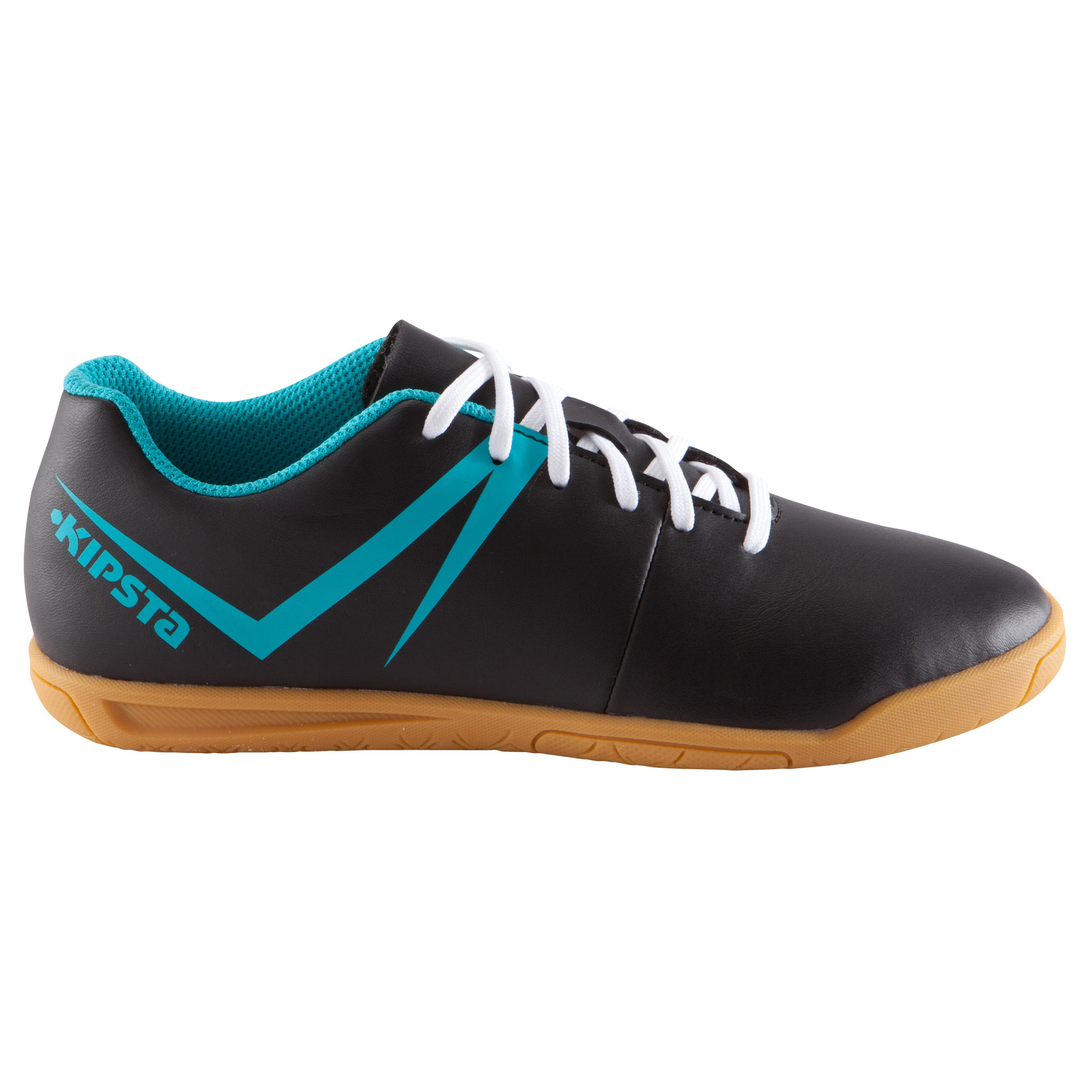 First 100 Kids Futsal Trainers - Black 2/14