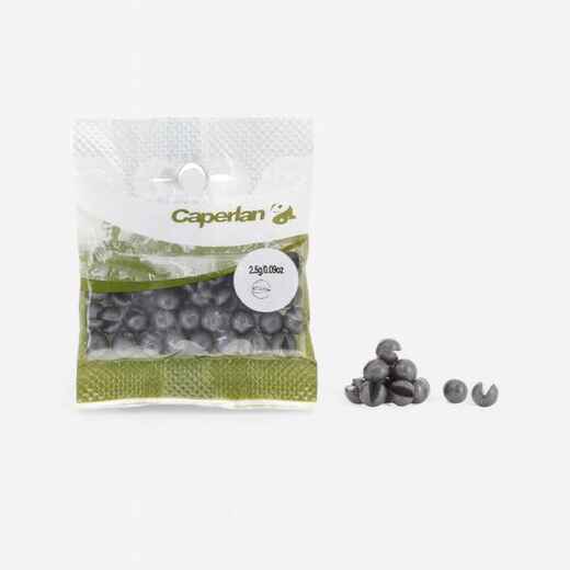 
      LEAD SHOT FISHING SINKERS 2.5 g
  