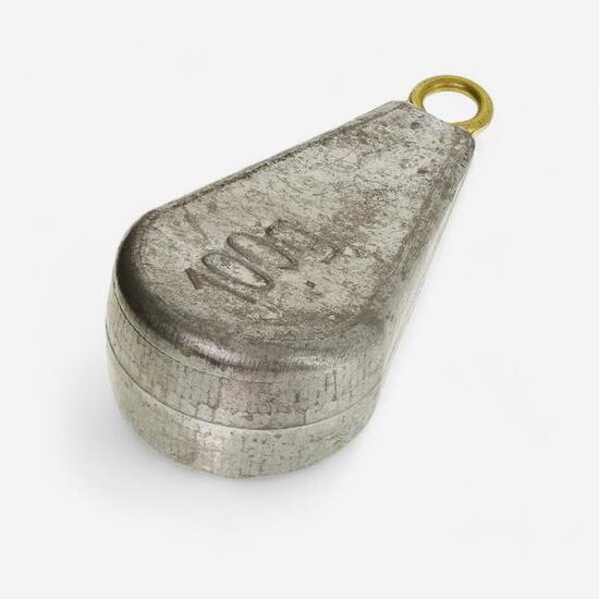 Piombo pera pesca in mare