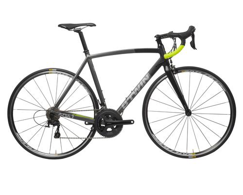 RENNRAD ULTRA 900 AF ALU 105 11-FACH SCHWARZ/GRAU/GELB B'TWIN