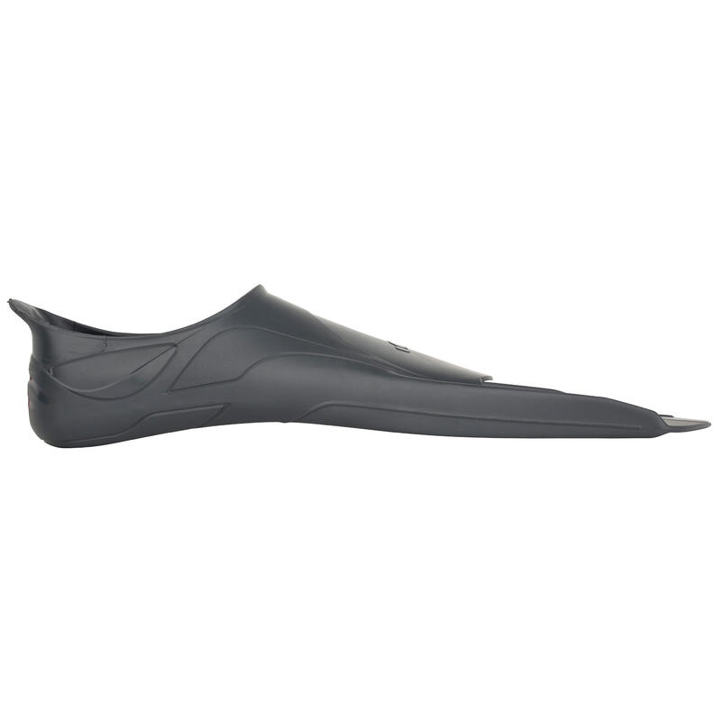 Schwimmflossen kurz - Easyfins grau