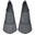 PALMES NATATION COURTES EASYFINS GRIS