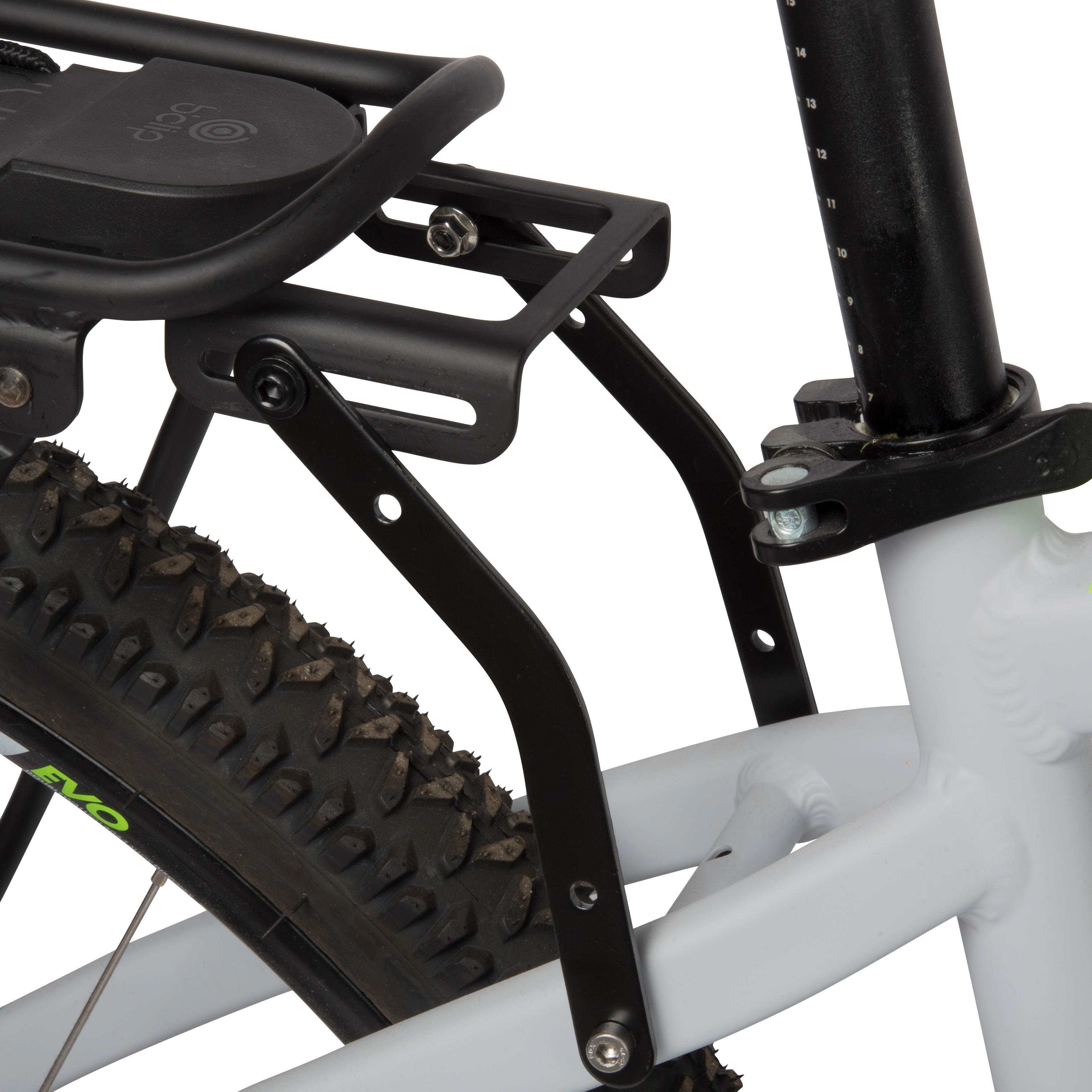 PORTAEQUIPAJES 500 ONESECONDCLIP 26-28 COMPATIBLE TODOS FRENOS TAMBIÉN  DISCO - Decathlon