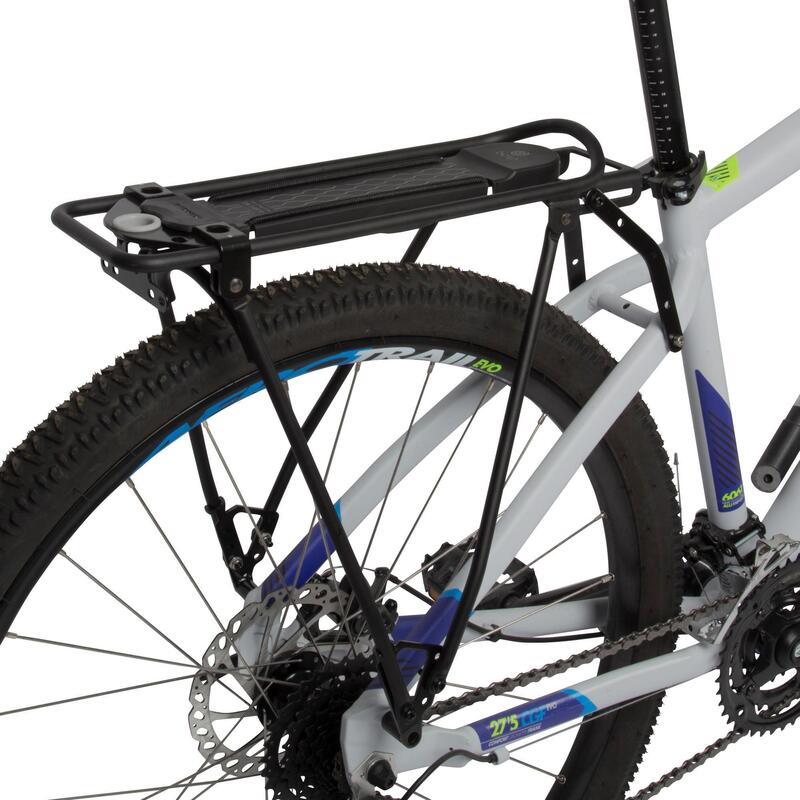 Antipoison Kraan Krijger ELOPS Bagagedrager 500 OneSecondClip 26-28 ook voor fietsen met  schijfremmen | Decathlon