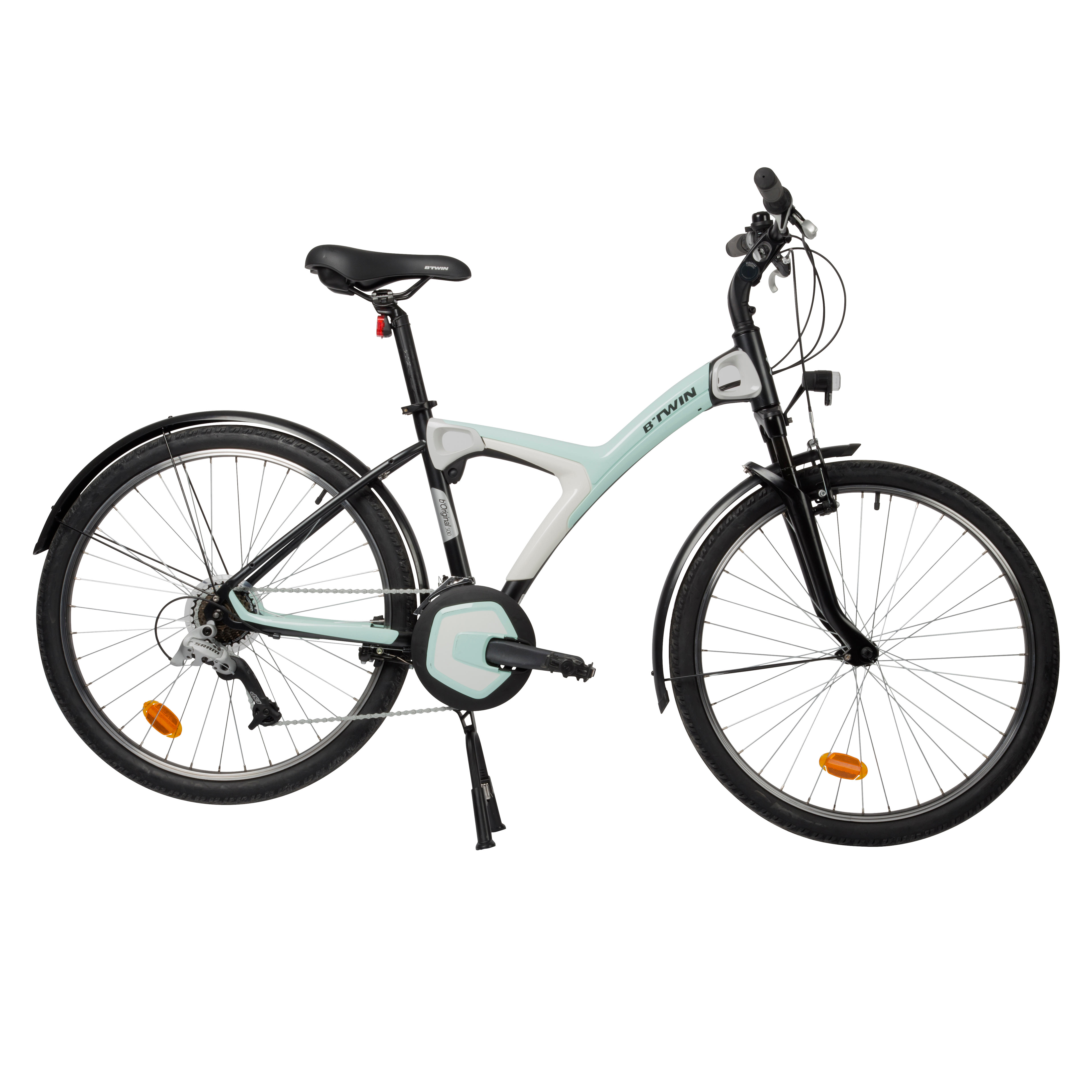 Caballete bicicleta central doble 24 29 pulgadas Decathlon