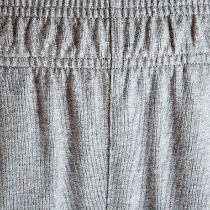 Pánské kalhoty na fitness šedé