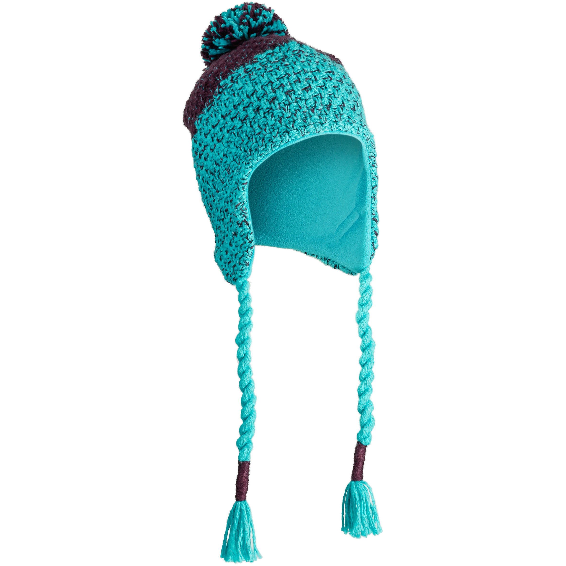 WEDZE Timeless Peruvian Ski Hat - Purple Blue