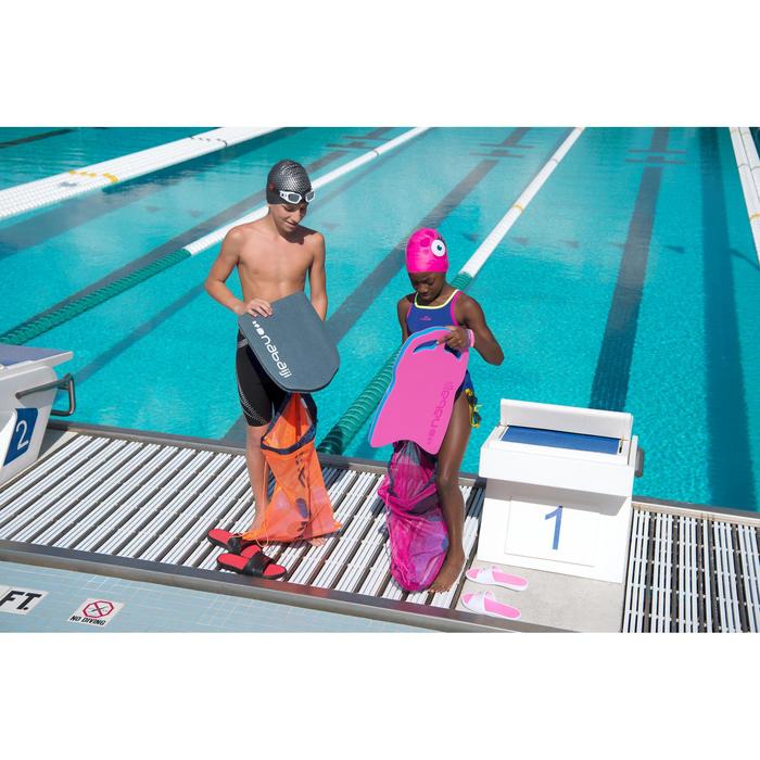 Large Swimming Kickboard Blue Black Decathlon