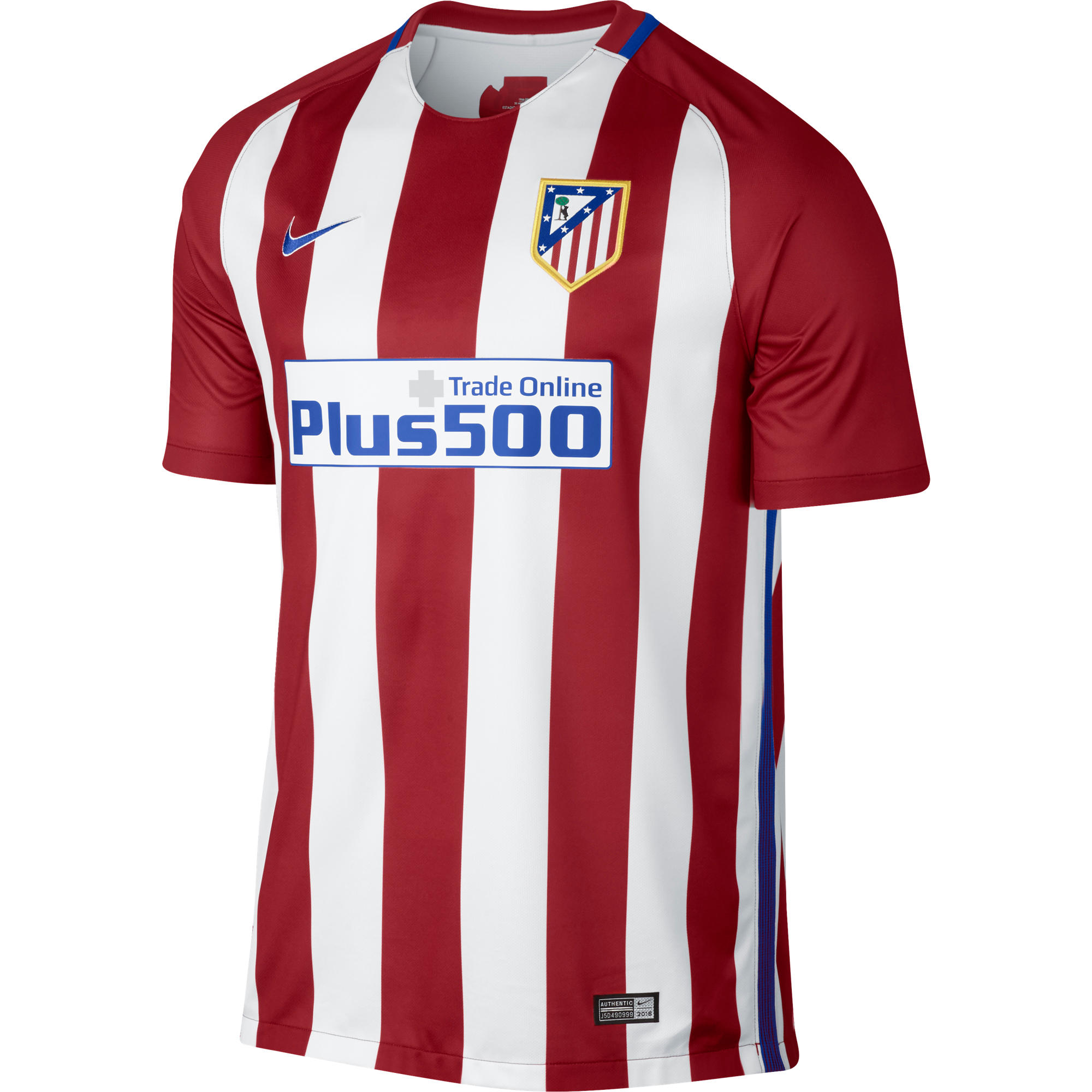 NIKE Atletico Adult Football Replica Shirt - Red White
