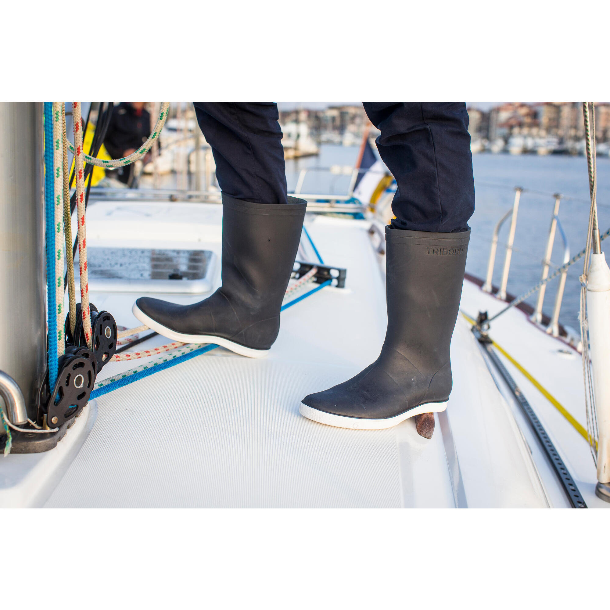 Hunter Botas de agua gris claro look casual Zapatos Botas Altas Botas de agua 