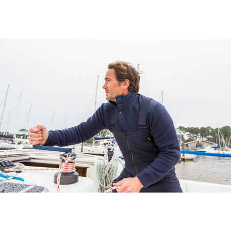 Men's Sailing Pullover Sailing 100 - Grey