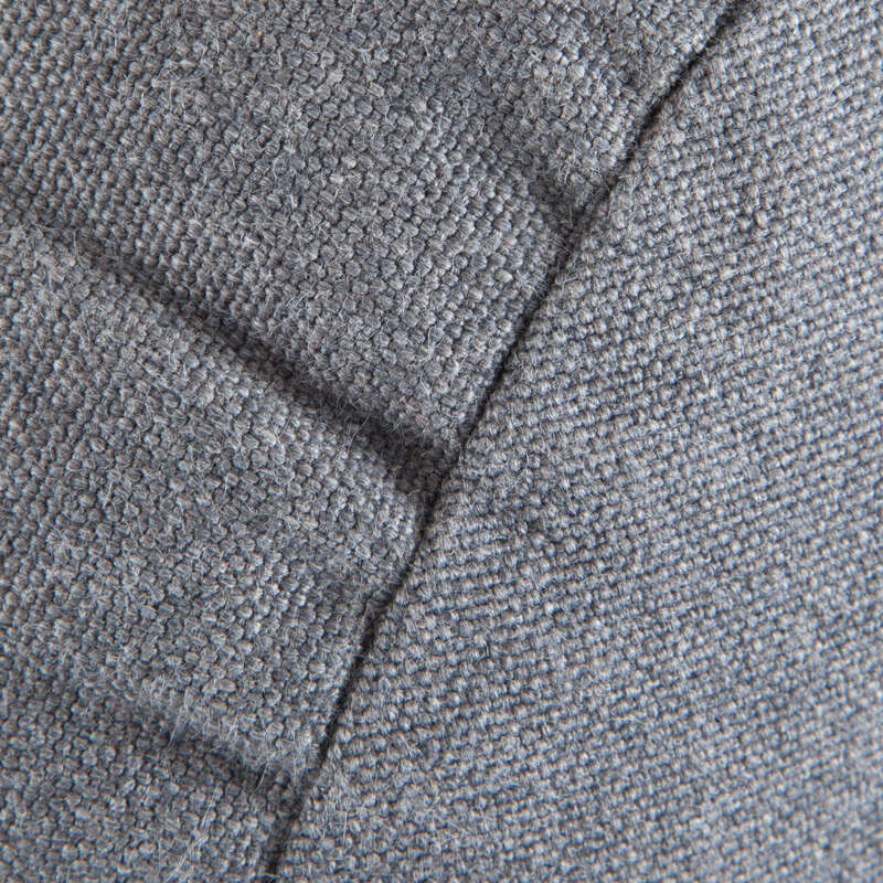 Bolster yogakudde i Ekologiskt odlad bomull grå DOMYOS 70 sporter