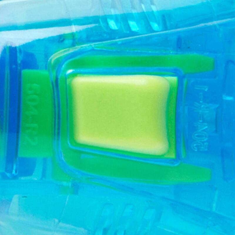 Masque de natation junior Speedo Rift Taille S bleu vert