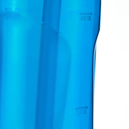 Пластикова (тритан) фляга 900 для туризму, з соломинкою, 0,5 л – Синя