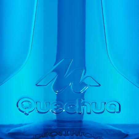 Пластикова (тритан) фляга 900 для туризму, з соломинкою, 0,5 л – Синя