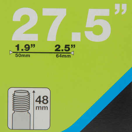 Σαμπρέλα 27,5x1,9/2,5 με βαλβίδα Schrader 48 mm