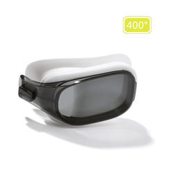 Verre -4 pour Lunettes de natation 500 SELFIT Taille L fumé