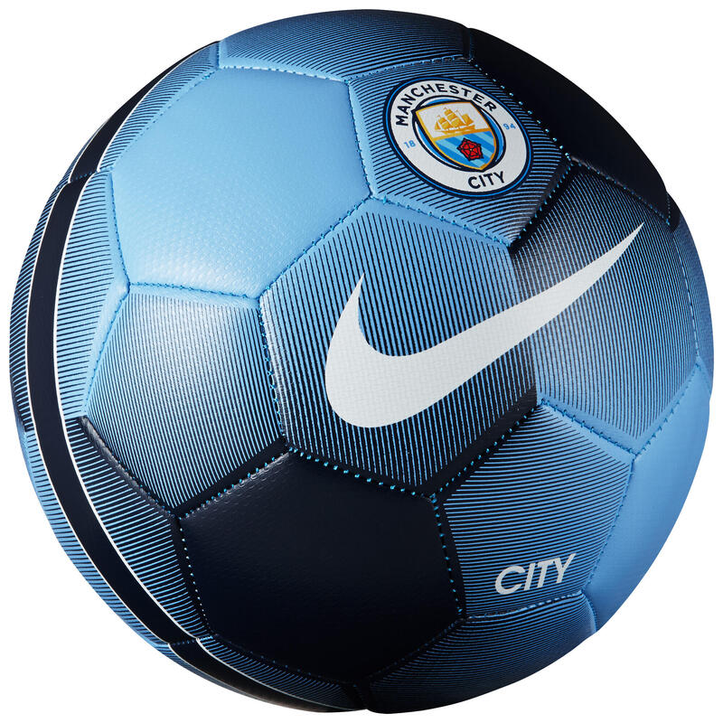 Manchester City futball-labda, kék