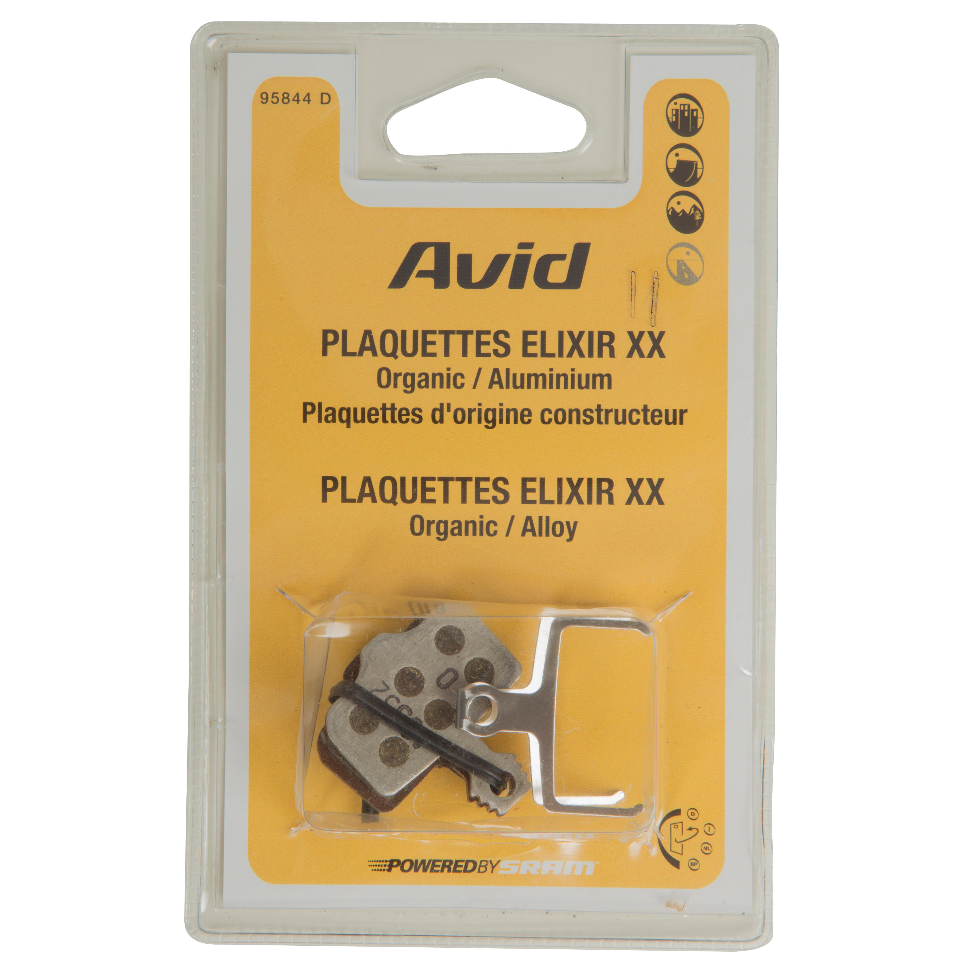 sram avid brake pads