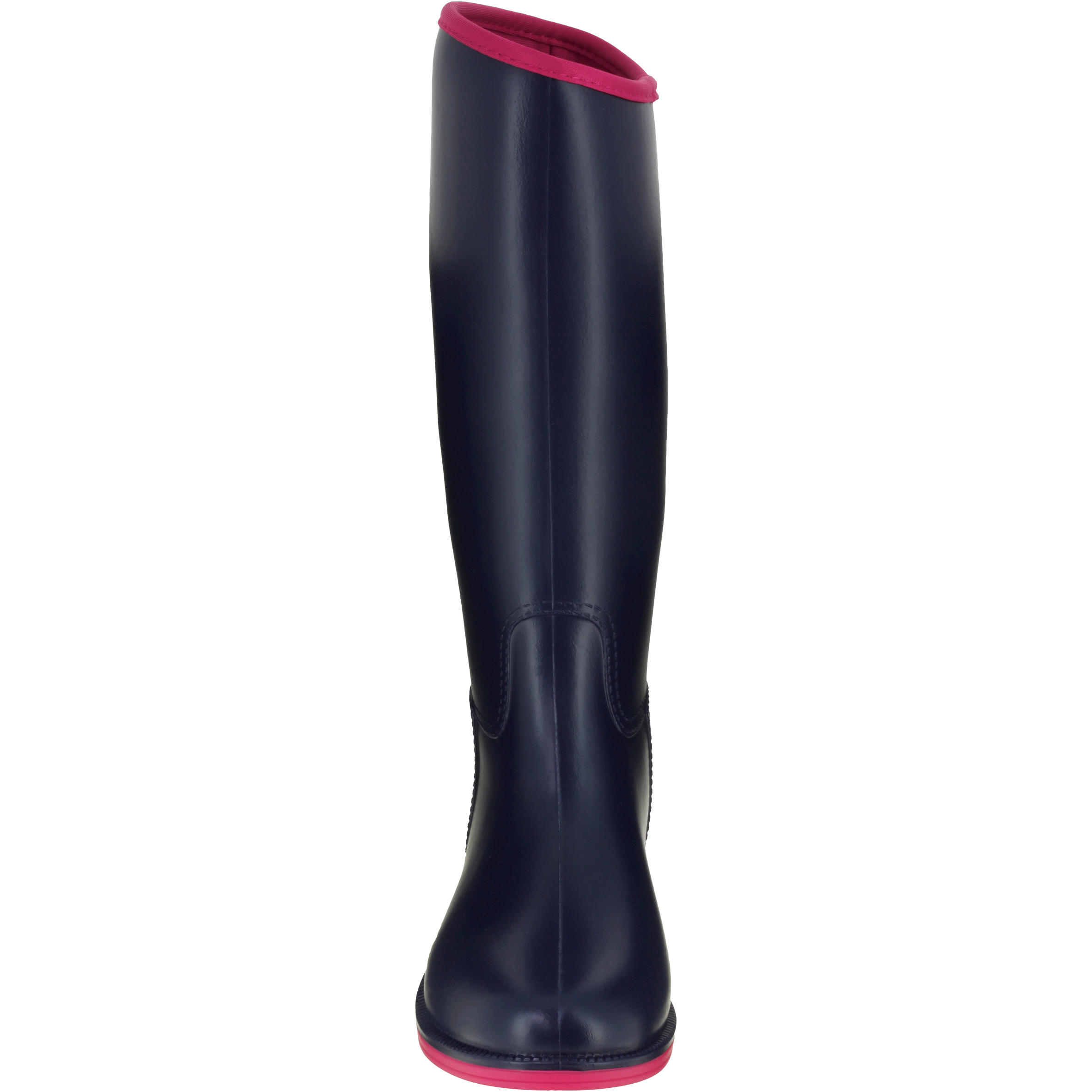 Schooling 300 Children's Horse Riding Jodhpur Boots - Blue 4/11
