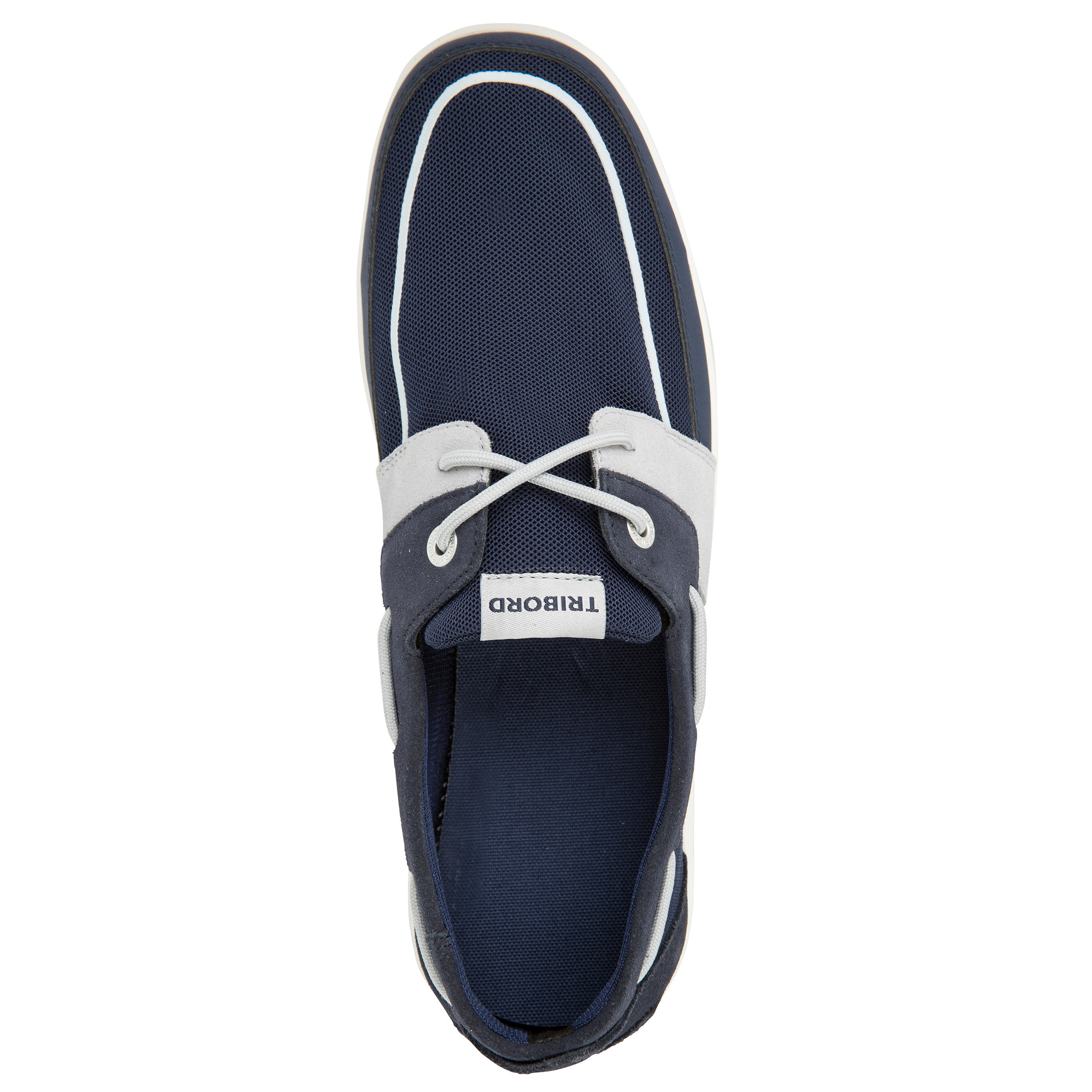 Chaussures bateau homme SAILING100 bleu marine Decathlon