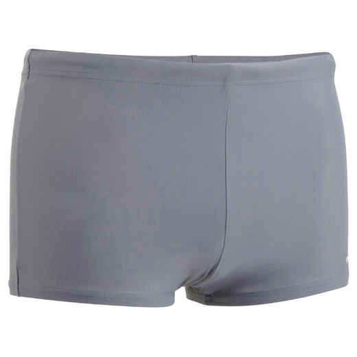 
      MEN'S SWIMMING BOXERS SHORTS 100 BASIC - GREY
  