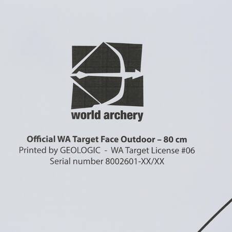 5 Permukaan Target Panah 80x80 cm