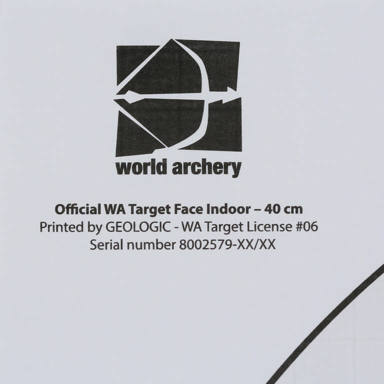 5 Archery Target Faces 40x40