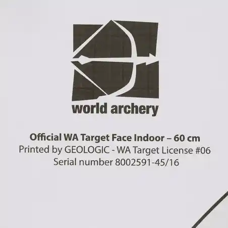 5 Archery Target Faces 60x60