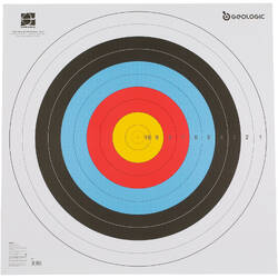 5 Archery Target Faces 80x80 cm