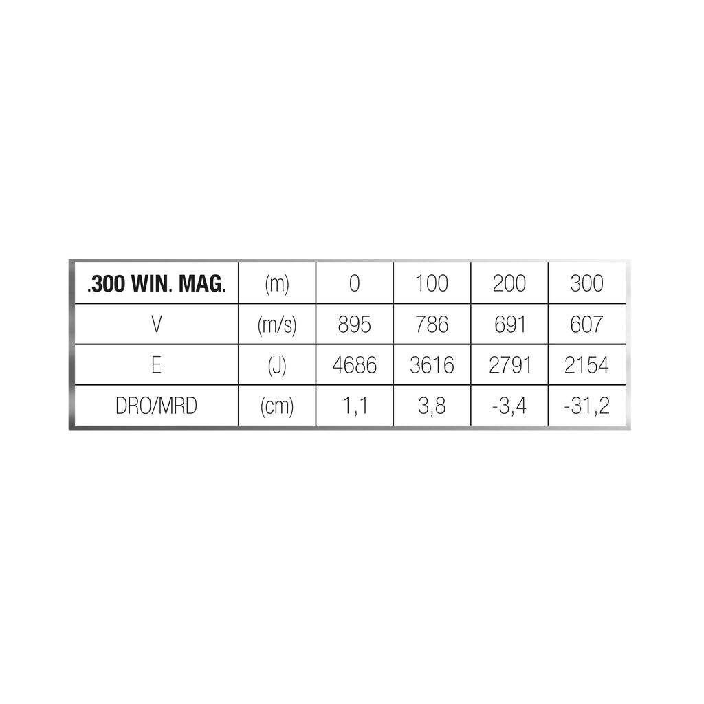 Bullet 300 WINCHESTER MAGNUM 11.7G/180GRS X20