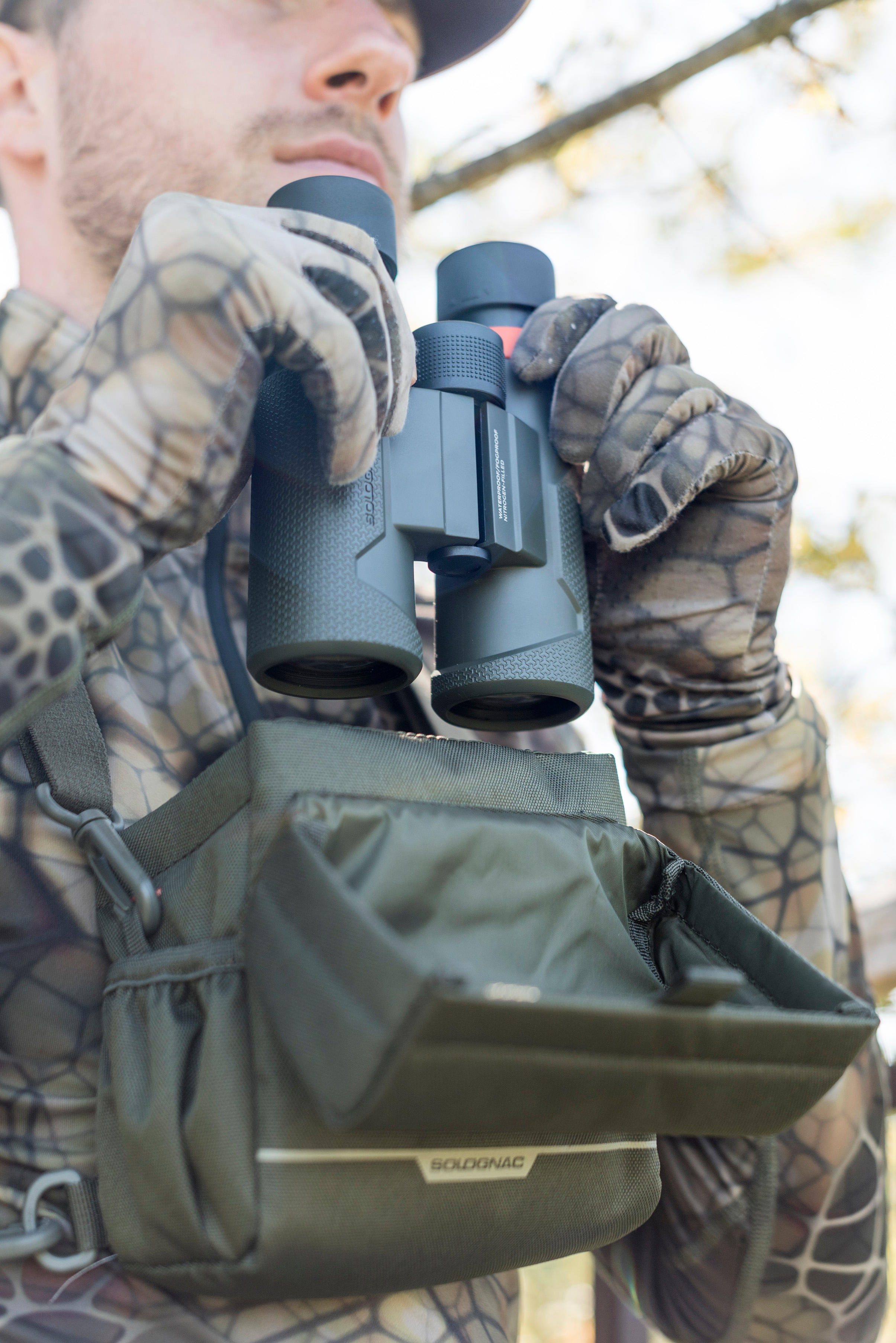 

X-Access Binocular Carry Pouch By SOLOGNAC | Decathlon