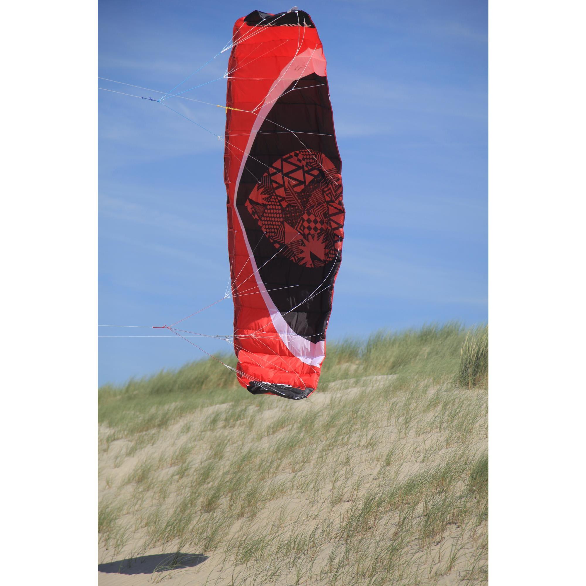 Zeruko TRACTION WING 3,5 m2 + maniglie di guida rosse