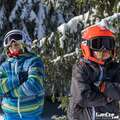 SKIJAŠKE MASKE ZA SKIJANJE I SNOWBOARDING Skijanje - Skijaška maska G 100 S1 crna WEDZE - Dječja odjeća za skijanje