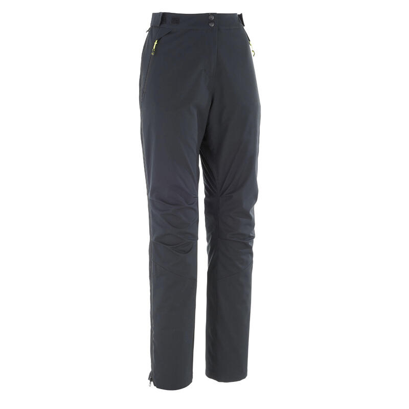 Suprapantalon schi fond XC S 150 Negru Damă 