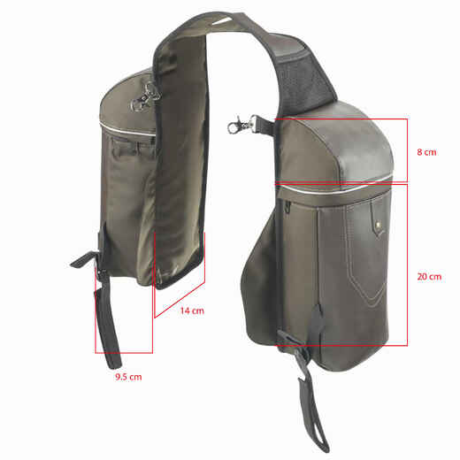 
      Satteltaschen Sentier wanderreiten braun
  