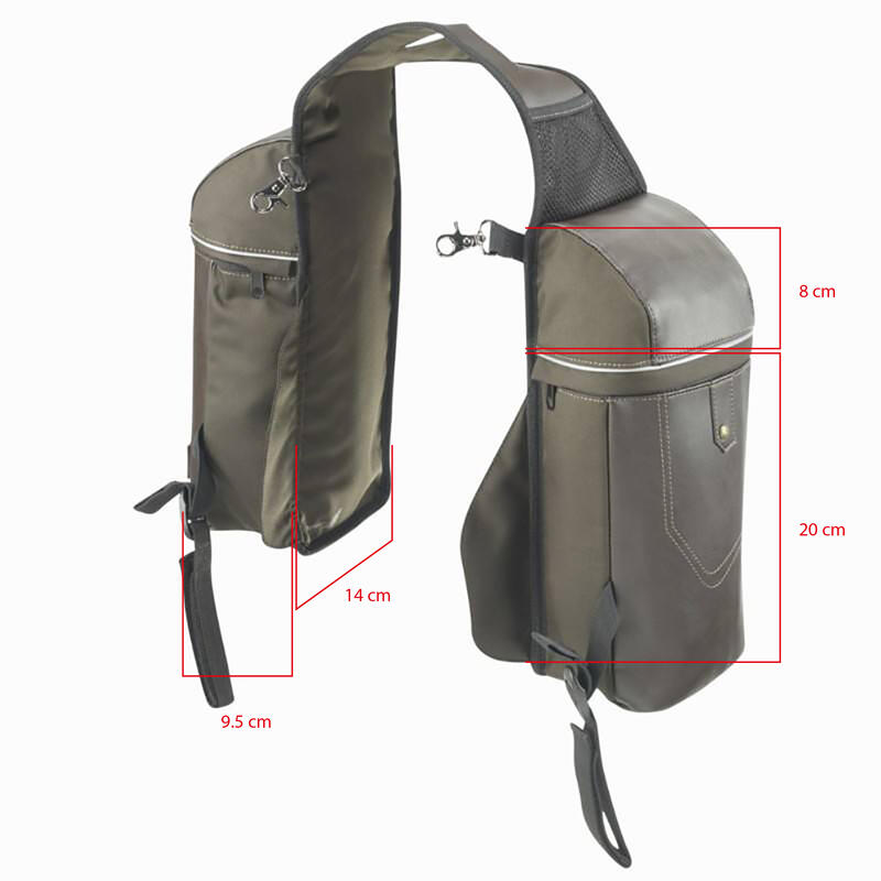 Bisacce equitazione SENTIER trekking marroni