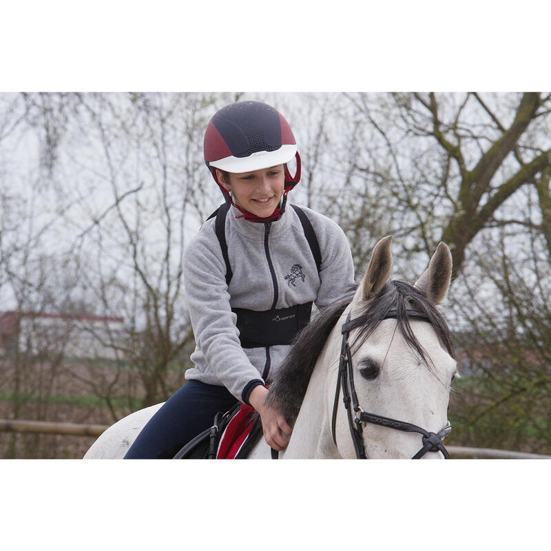 Protection dorsale équitation enfant et adulte SAFETY noir