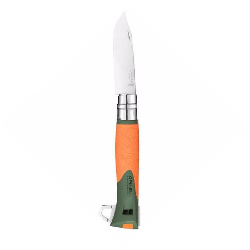 Couteau chasse pliant 10cm orange Opinel Explore N°12