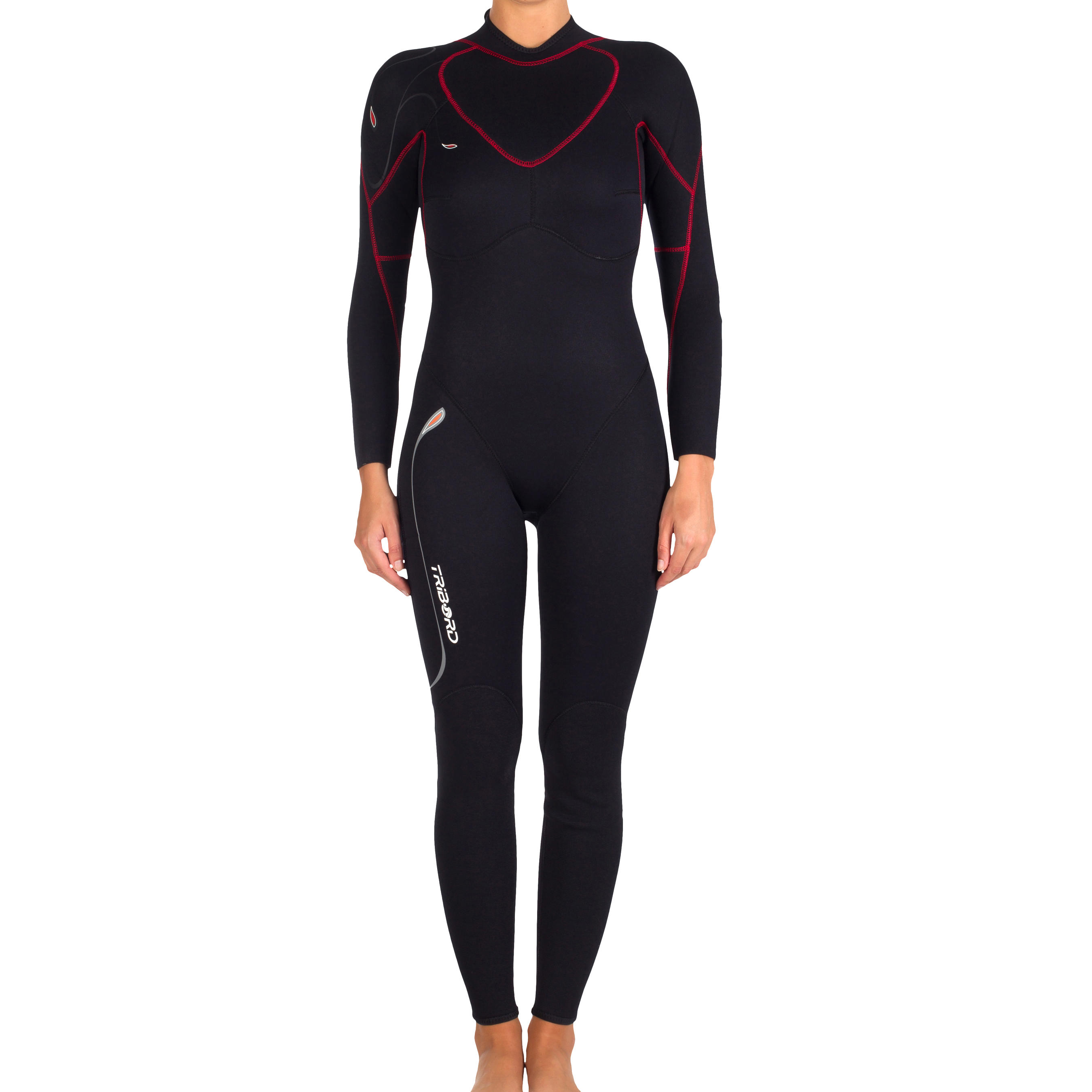 DG500 women's dinghy/catamaran full wetsuit 3 mm neoprene 2/4