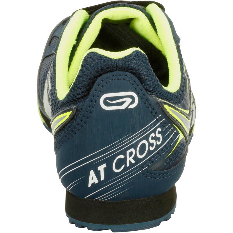 CHAUSSURES D'ATHLETISME A POINTES POUR LE CROSS MARINE JAUNE