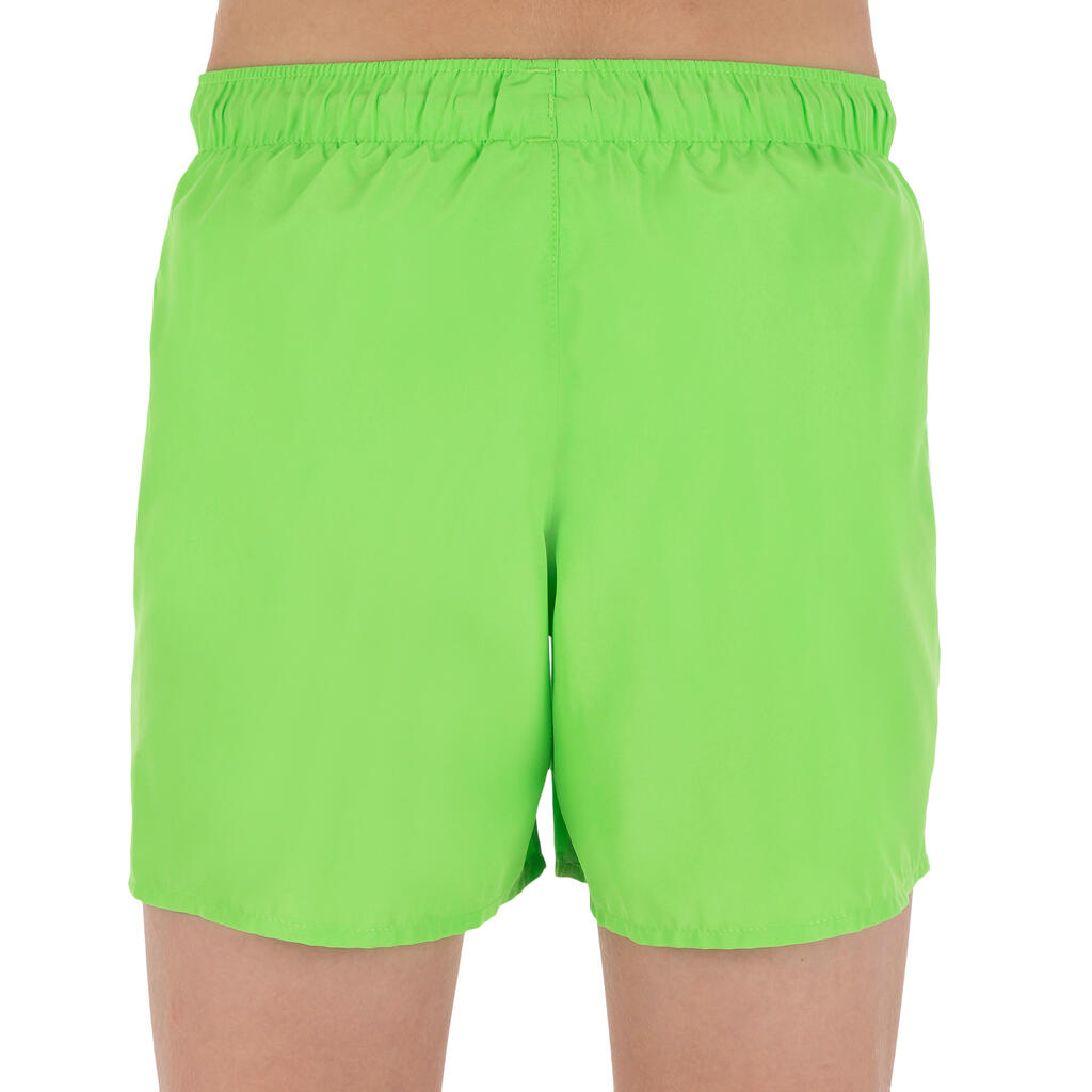 Hendaia Boys' Short Boardshorts - Prems Jasmine Green