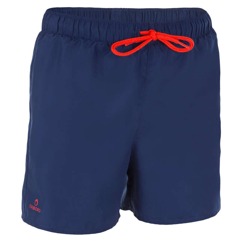 BOY'S BOARDSHORTS Swimwear and Beachwear - Hendaia Tween - Dark Blue OLAIAN - Swimwear and Beachwear