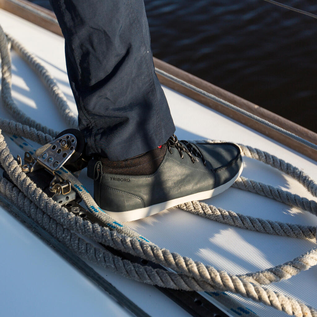 Segelschuhe Herren wasserdicht Kostalde Rain braun