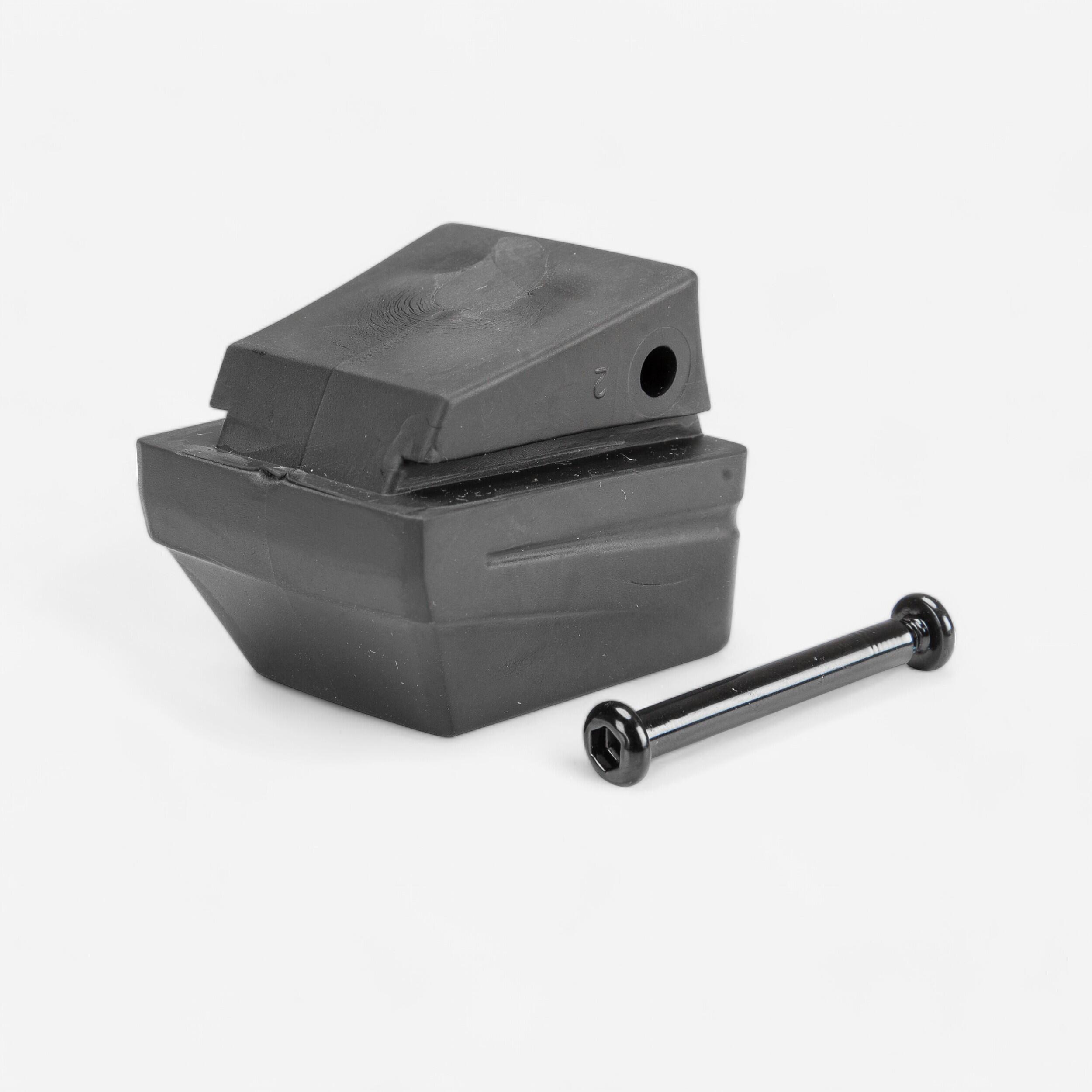 Inline Skate Brake Pad x1 Freeride MF 500 black Oxelo Decathlon