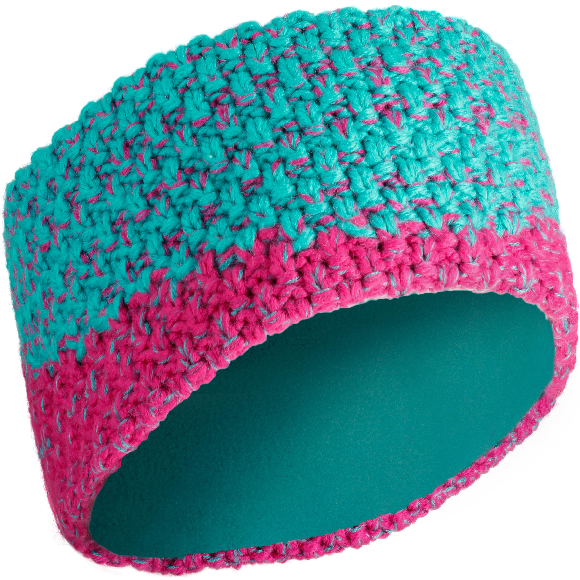 WEDZE Timeless Children's Ski Headband - Blue Pink