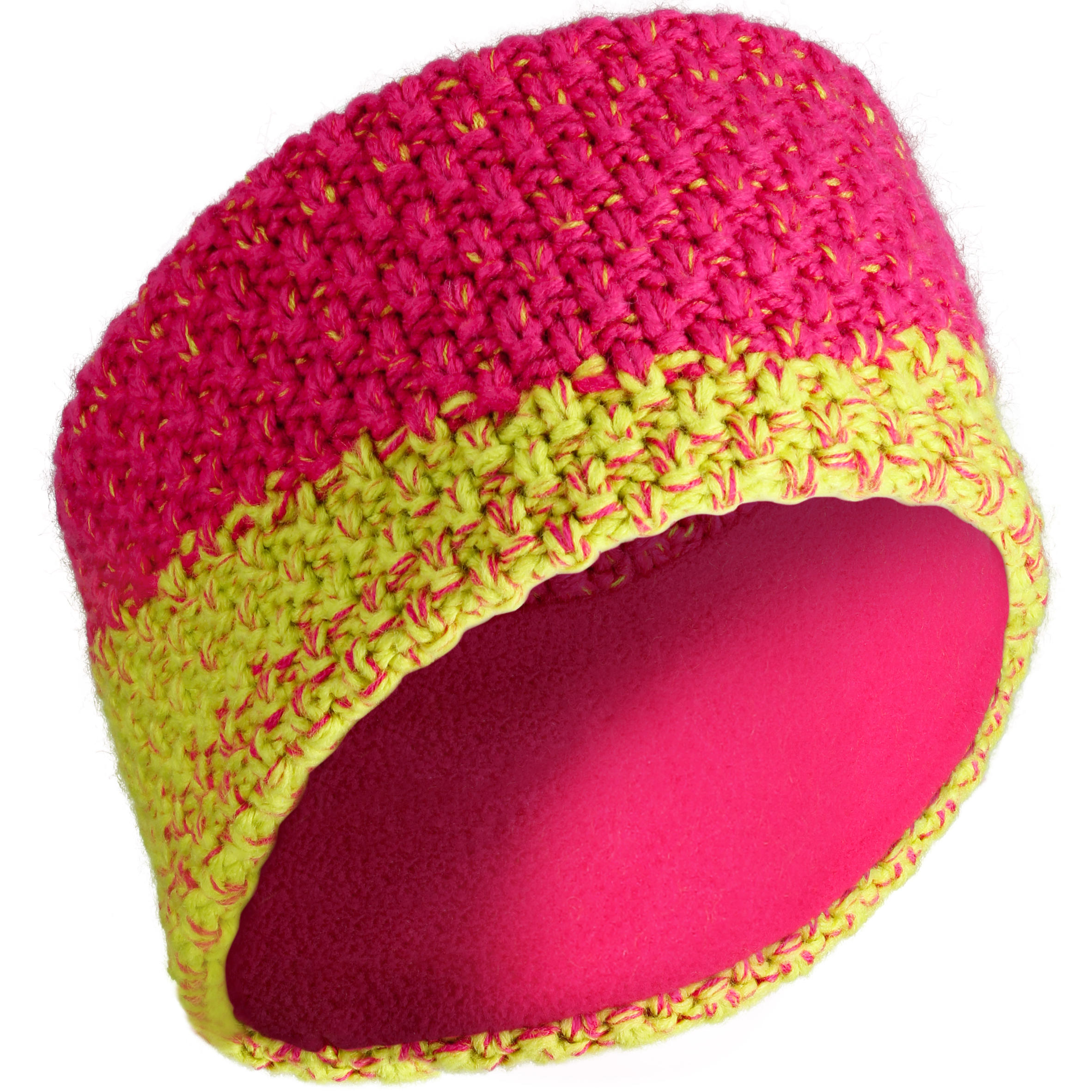 WEDZE Timeless Ski Headband - Pink Yellow