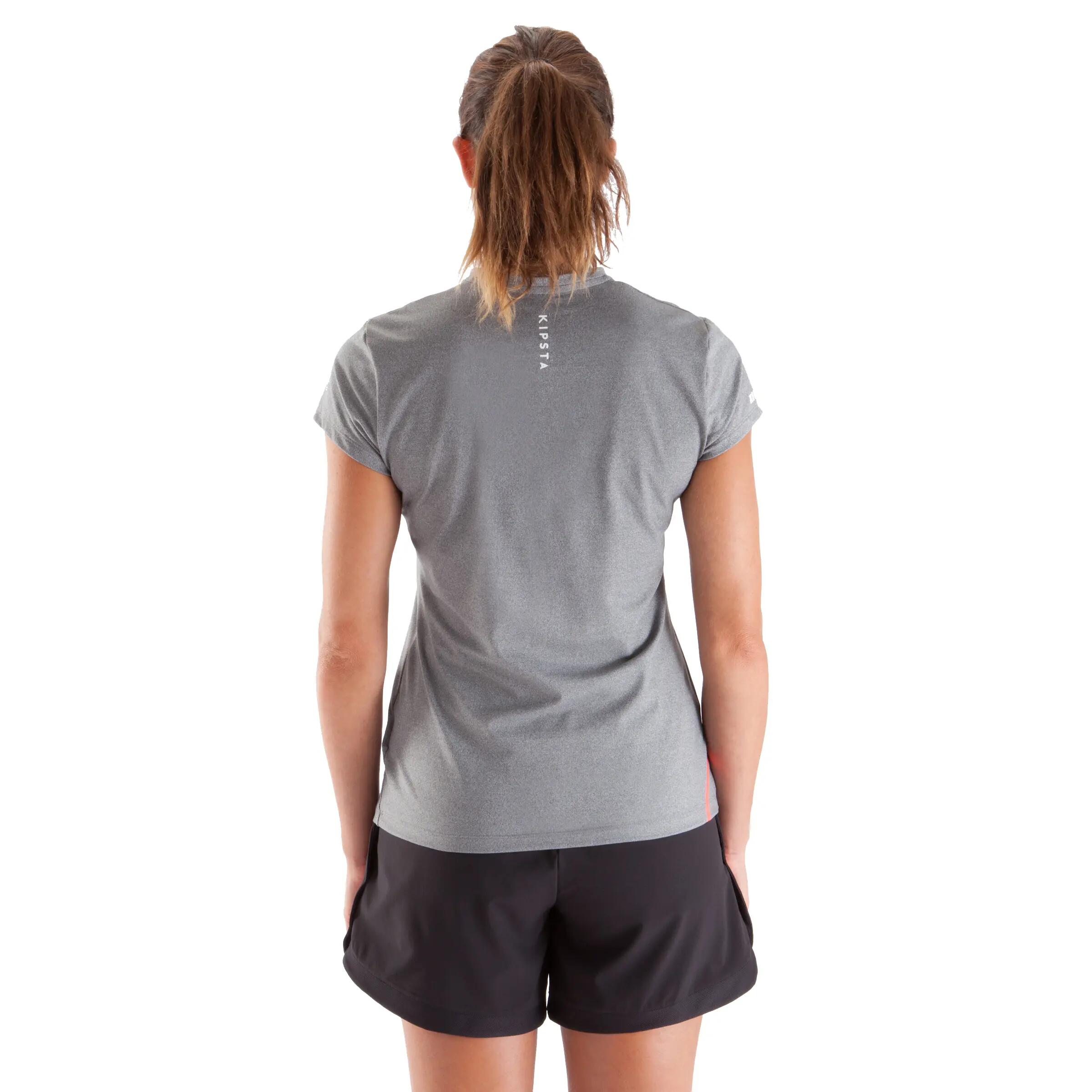 F500 Women's Football Shirt - Grey Nectarine 4/12